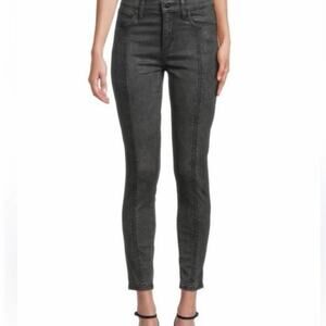 Liverpool Los Angeles The Ankle Skinny Charcoal Black Jeans Size 2/26